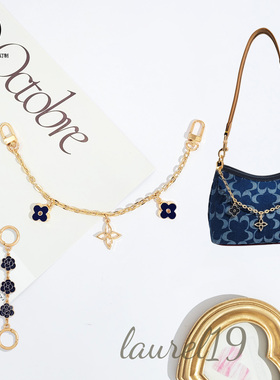 适用于coach蔻驰Laurel 19mini流浪包延长腋下包链条内胆肩带配件