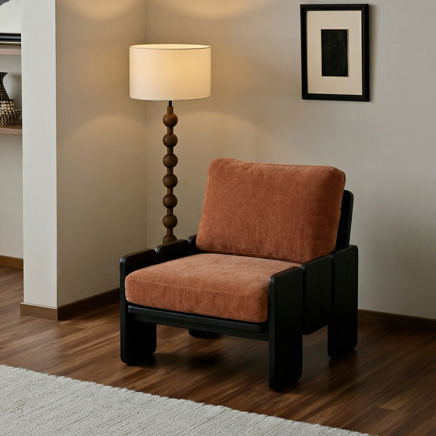 UCK又壳 | 几何椅复古阳台单人沙发椅设计师款客厅现代简约休闲椅,住宅家具,沙发椅,淘宝优惠券,粉丝福利购,淘宝优惠卷