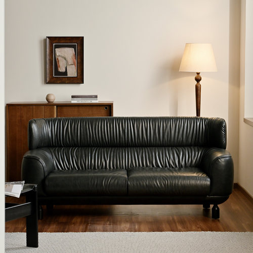 原创新款黑色小户型沙发