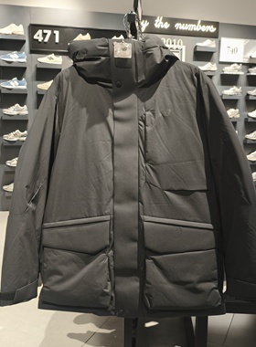 New Balance/NB2025冬防风中长款工装鹅绒派克服羽绒服男NPF41461