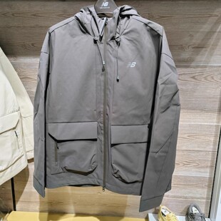NEW BALANCE/NB2025秋运动休闲连帽梭织防风夹克外套男NAF35231