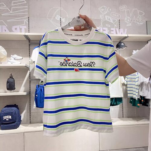 Newbalance2025夏男女童短袖T恤