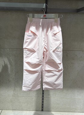 New balance/NB26春女童儿童梭织宽松弯刀裤香蕉裤长裤7TG14092