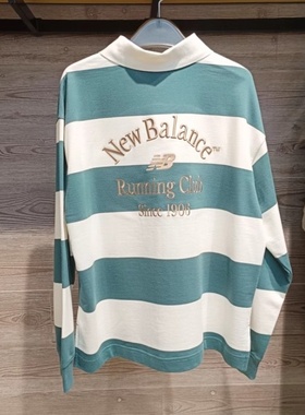 NEW BALANCE/NB长袖2023秋休闲时尚翻领长袖T恤POLO衫女NFE32042