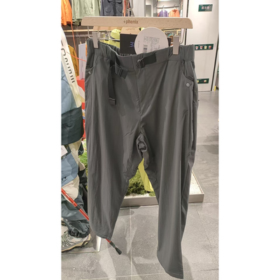 phenix菲尼克斯户外男防泼水弹力加绒保暖直筒梭织长裤PA43MWB02