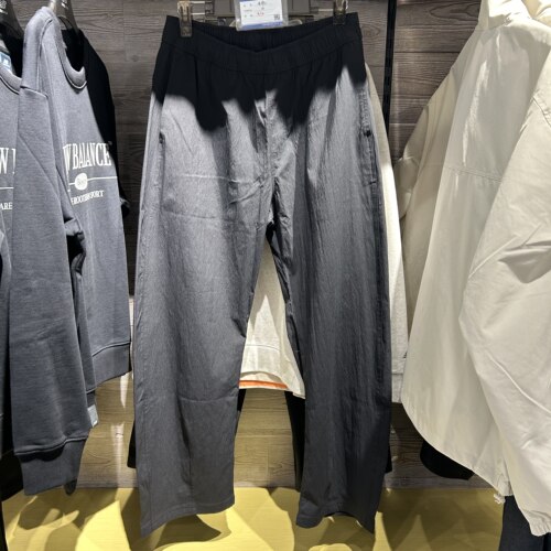 NB男裤休闲梭织保暖时尚直筒长裤