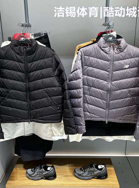 New Balance/NB2025冬休闲保暖连帽轻薄排骨羽绒服外套女NPF44032