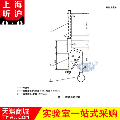 上海昕沪XH-HJ-1000胡椒精油含量的测定挥发油测定器1000ML装置GB/T 17527-2009适用于黑、白胡椒粉中精油 - 封面