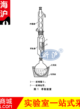 上海昕沪XH-CQ-4萃取装置索氏提取器250ml球形脂肪抽出器GB/T2412-2008聚丙烯和丙烯共聚物热塑性塑料测定