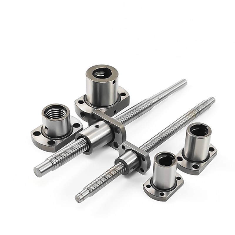 高精密耐磨滚珠丝杠LCH07/LCY08/32/LCP02-16-10-L255-F15-03/05