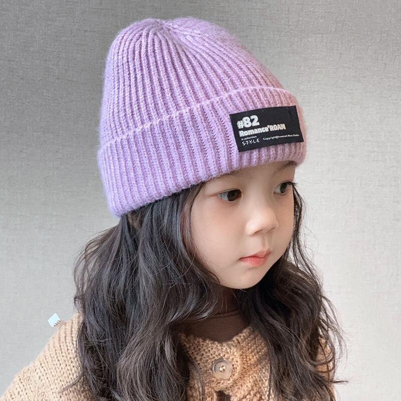 儿童毛线冷帽子针织女款2025帽子