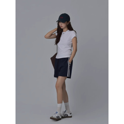 短裤女夏季时髦五分裤卫裤裤子