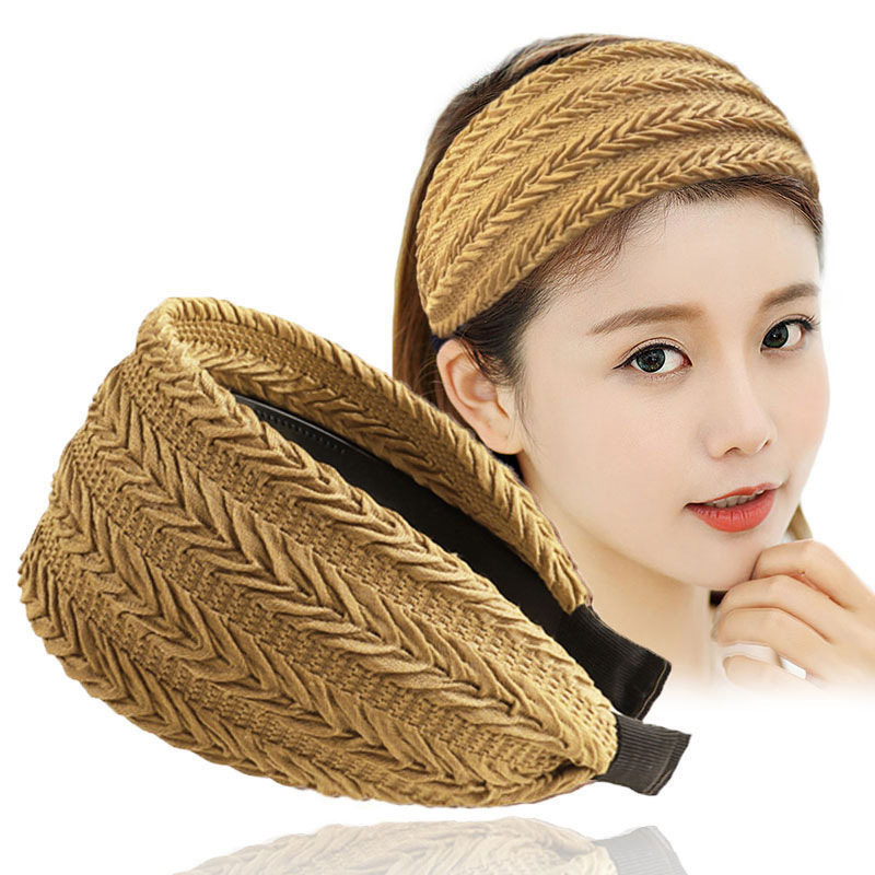 宽边带齿盖白发遮碎发发箍韩国发饰加宽防滑网红刘海压发卡发夹女