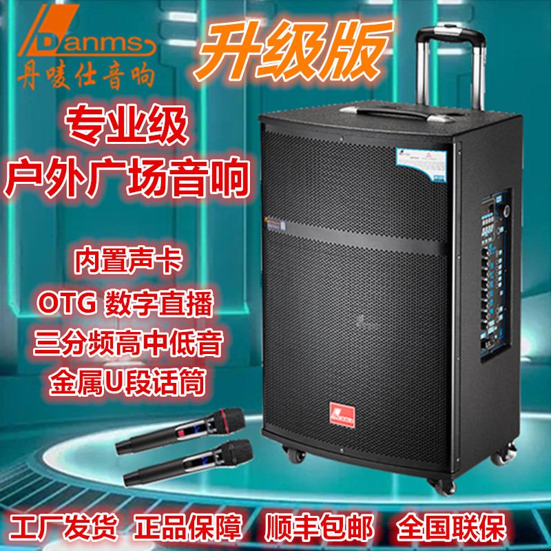 丹唛仕大音量广场舞无线话筒专业图片