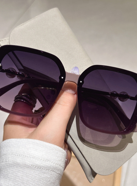 新款时尚偏光墨镜男防紫外线开车专用高级感太阳眼镜女潮洋气防晒