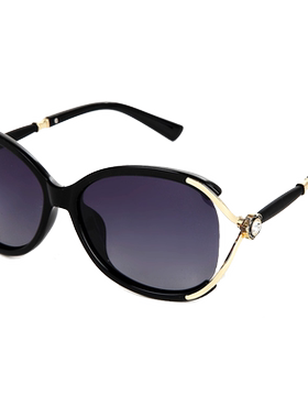 墨镜偏光明星款眼睛长脸太阳镜