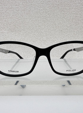 意大利police眼镜框可配近视高级钛合金VPL712K男女通用71