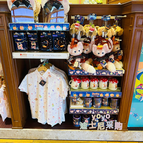 2024万圣节 迪士尼玲娜贝儿达菲熊星黛露 卡通头箍发饰挂件斜挎包