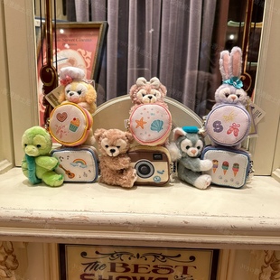 香港迪士尼 星黛露饼饼达菲熊雪莉玫托尼 抱散钱包挂件 可放耳机
