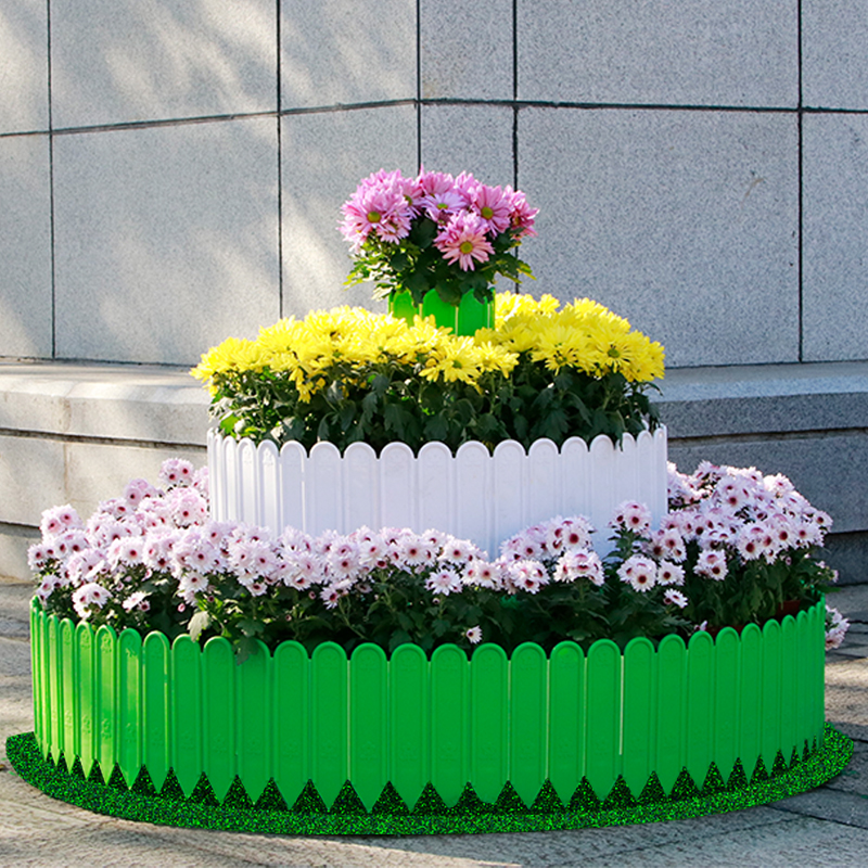 户外栅栏花园g篱笆围栏田园花草坪绿化带护栏隔断装饰阳台园艺花