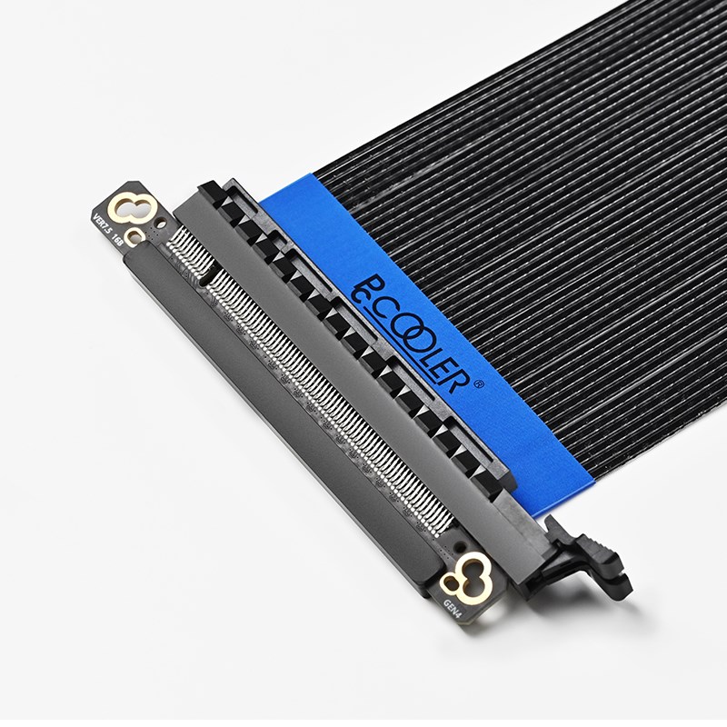 显卡转接线双反向PCIE4.0 X16显卡延长线185mm蜂鸟i10Z0机箱竖装