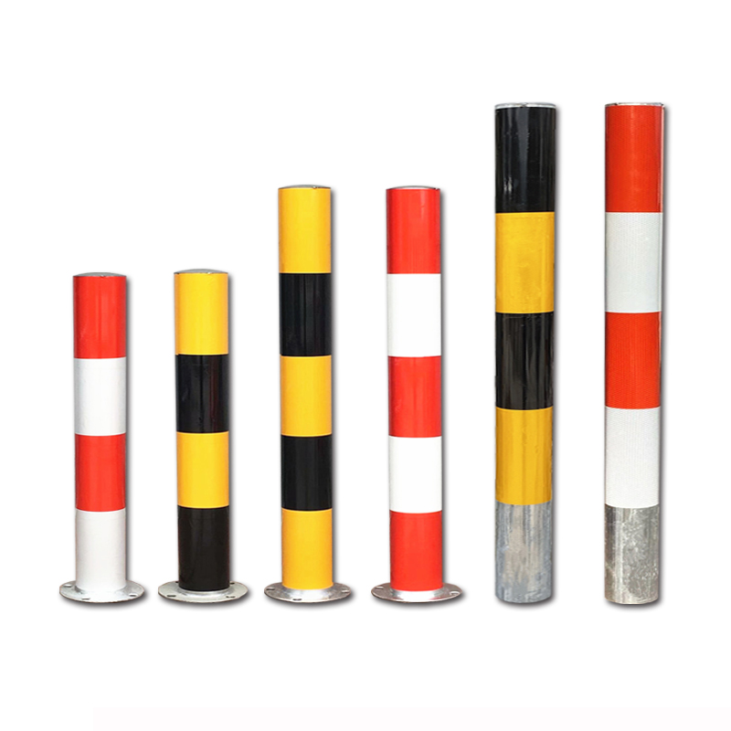 镀锌钢管警示柱114反光立柱预埋式路K桩道口防撞隔离柱欲富推荐