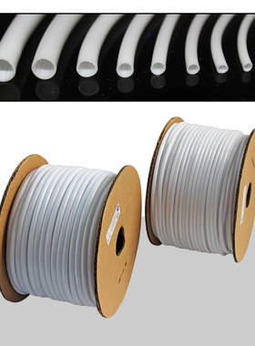 丽标号码管线号机通用线号管rPVC阻燃内齿套管/梅花管FM0.5-16平