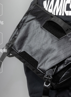 BOLTBOAT勃朗峰户外猎鹰邮差包小型男士斜挎包机能户外骑行单肩包