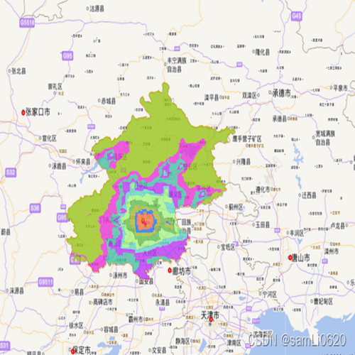 2022年北京土地基准地价矢量Shp数据（WGS84）