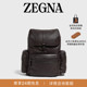 礼物ZEGNA杰尼亚包袋深棕色SECONDSKIN Special双肩背包