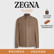Cashmere绿洲羊绒衬衫 ZEGNA杰尼亚男装 棕色Oasi 外套