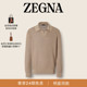 麦叔同款 Polo ZEGNA杰尼亚男装 山羊绒及桑蚕丝材质 衫 春季