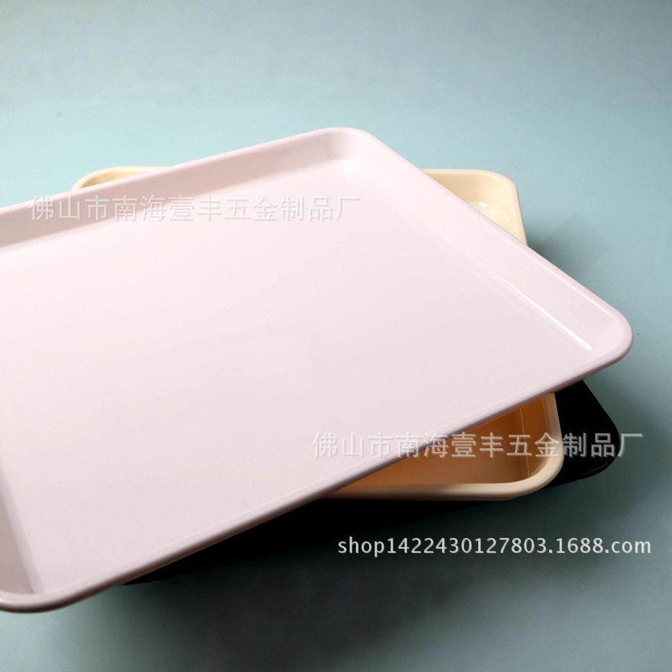 正方形塑料托盘   饼店自选盆   西点面包托盘  HX3333