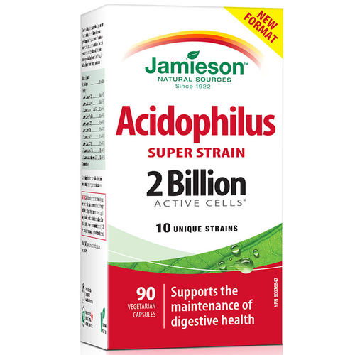 进口 加拿大jamieson健美生益生菌胶囊90粒20亿CFU进口Acidophilu