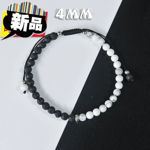 Резинка для волос, браслет для влюбленных из натурального камня