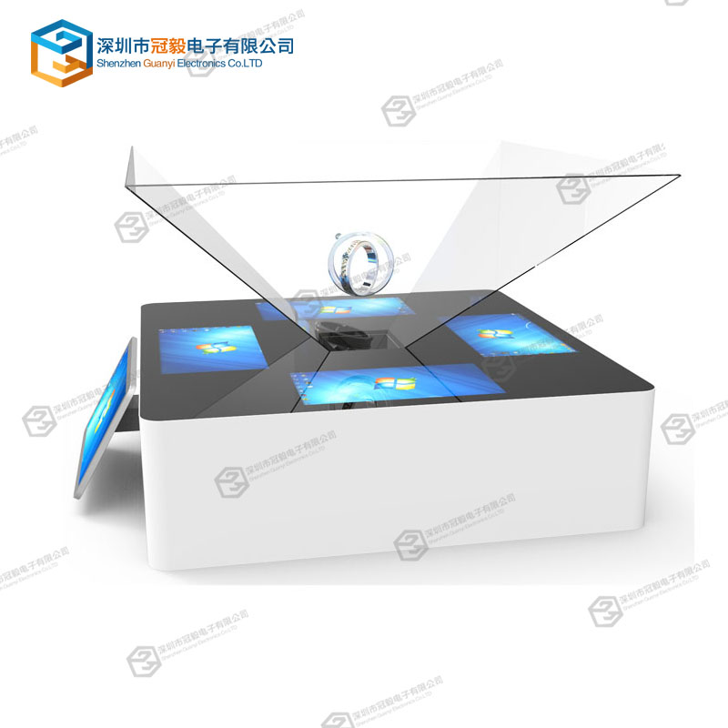 全息展示柜360度数字人交互3d全息投影展示柜展厅3D产品展示柜