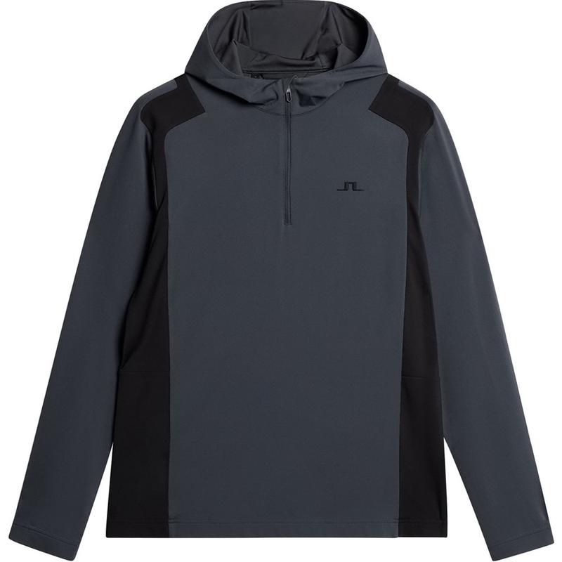 代购JLindeberg金林德伯格男士卫衣保暖速干拼色加绒户外