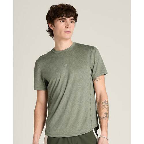 代购Wilson威尔胜男士运动T恤透气抗摩擦快干贴身舒适短袖圆领