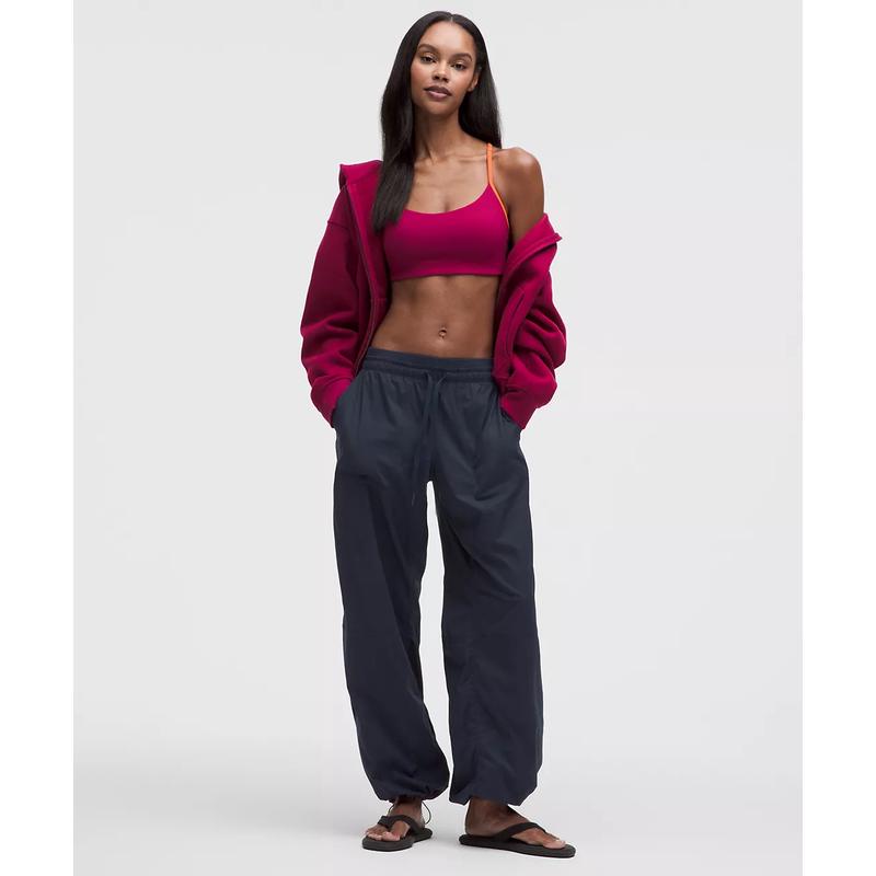 海外代购lululemon/露露乐蒙女士运动长裤宽松低腰舞蹈训练