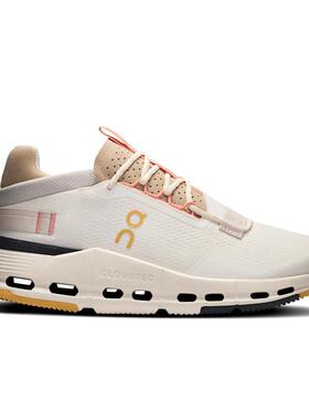 代购ON昂跑女士跑步鞋缓震性能足弓支撑稳定脚跟运动鞋网面材质