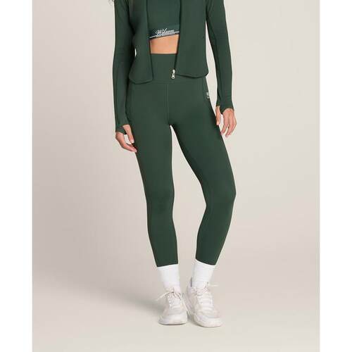 代购Wilson女士网球紧身裤吸湿排汗快速干燥轻度压缩防摩擦设计