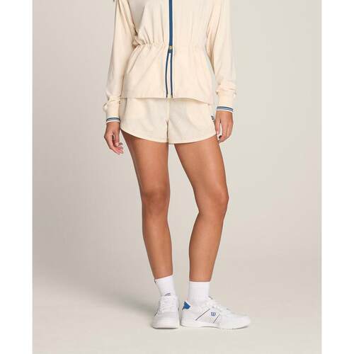 代购Wilson女士运动短裤轻量化面料透气排汗舒适贴身内置口袋