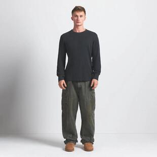 代购SKIMS服装男士长袖T恤舒适穿着日常百搭透气保暖易打理