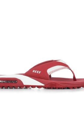 代购Reef男人字拖内置酒瓶开瓶器运动鞋Fanning Pregame舒适脚垫