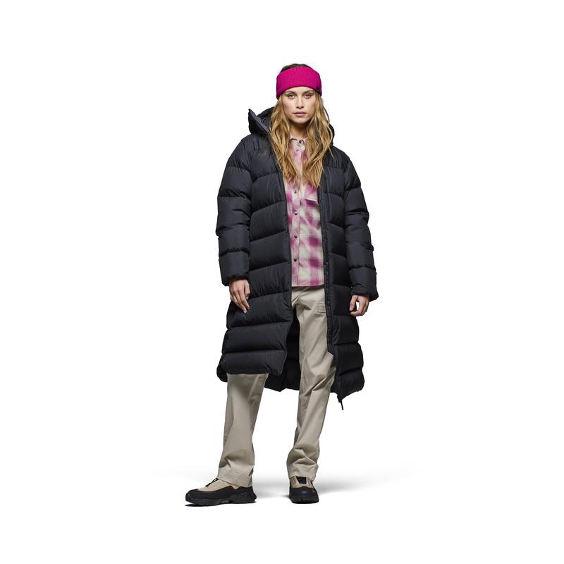 代购挪威老人头NORRONA羽绒服女士保暖防风防水透气立领宽松版型