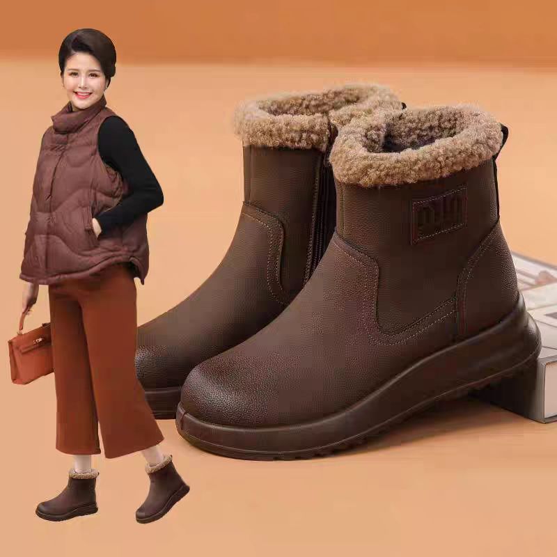 张凯丽老人鞋冬季东北雪地靴