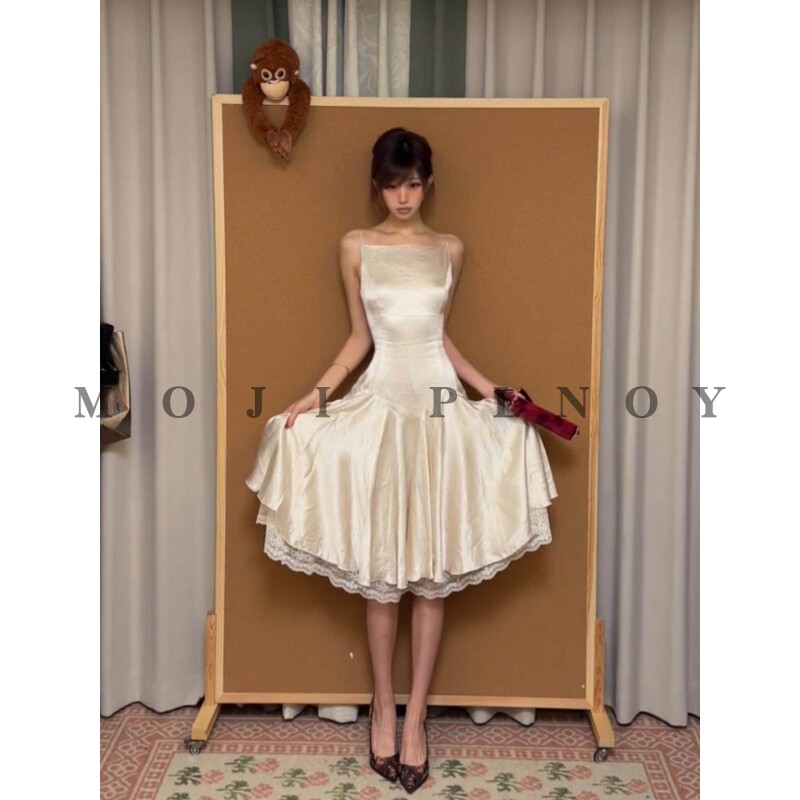 千金绝美收腰礼服生日公主裙