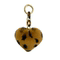 KOREAN INS CUTE OTTER RABBIT PLUSH POMPOM HEART SHAPED CAR KEYCHAIN PENDANT PERSONALITY CREATIVE BAG PENDANT GIFT WOMEN
