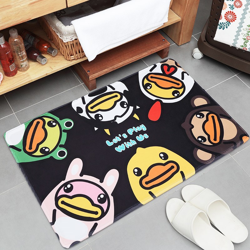正版小黄鸭吸水脚垫进门地毯卡通地毯垫浴室防滑垫卫生间门口地垫|ruв категории домашний ткань, мат - от Buy2taobao.com для оказания профессиональной услуги покупки агента Taobao
