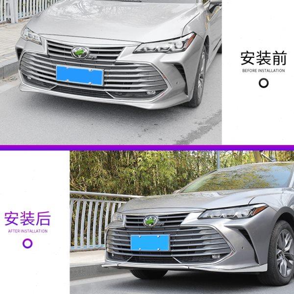 19-23款亚洲龙前杠前唇装饰亮前铲条防撞条前护角外观改装饰配件